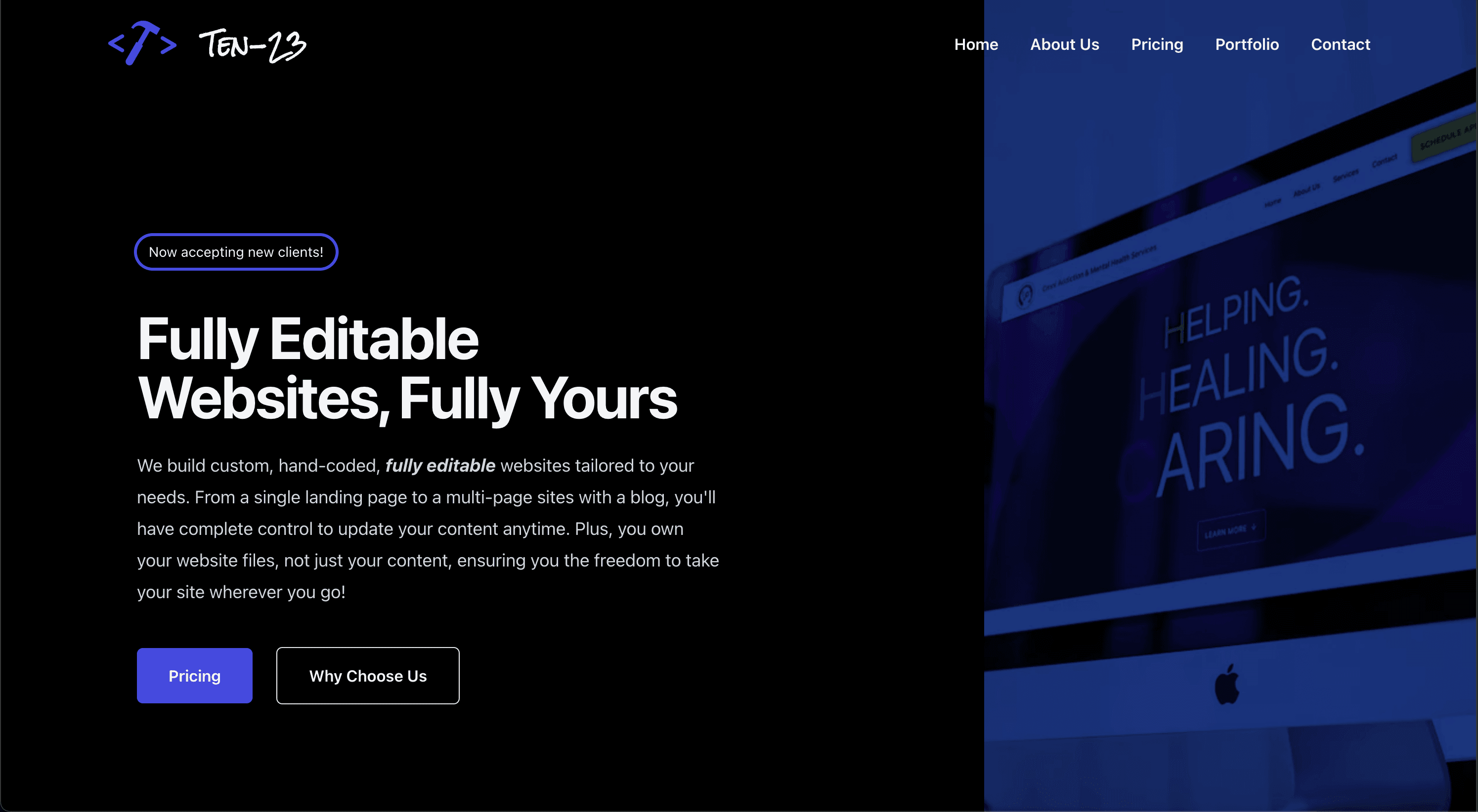 Ten-23 Agency LLC home page